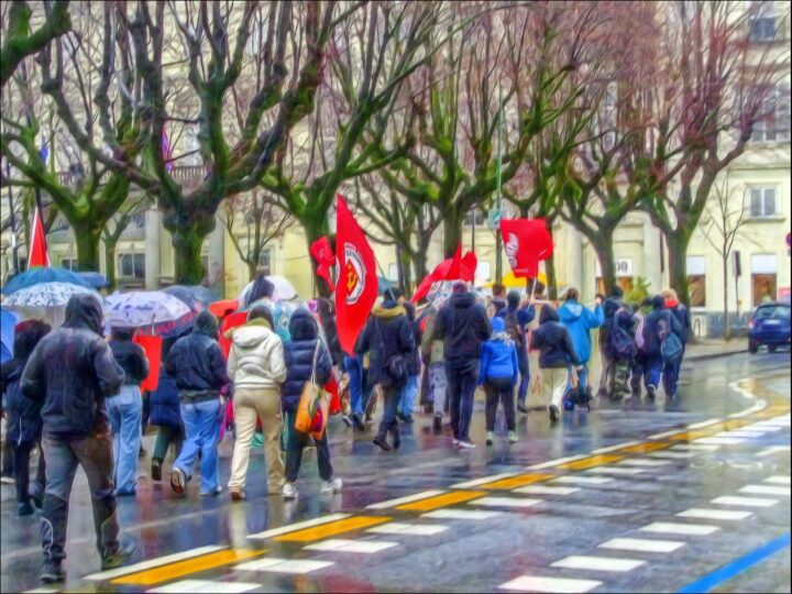 Una manifestazione